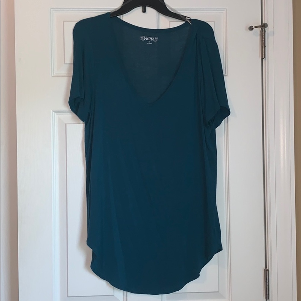 V-neck tunic top
